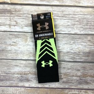 Under Armour Men’s Heatgear Shoe Socks Size M